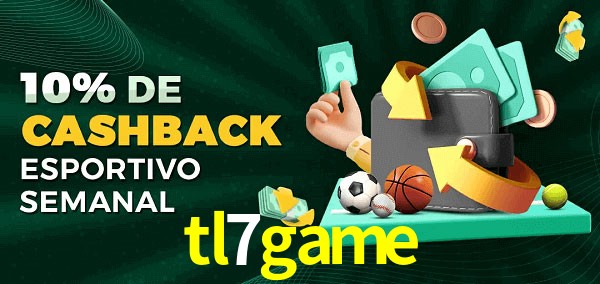 10% de bônus de cashback na tl7game